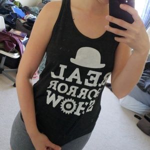 NWOT American Apparel Clockwork Orange Tank